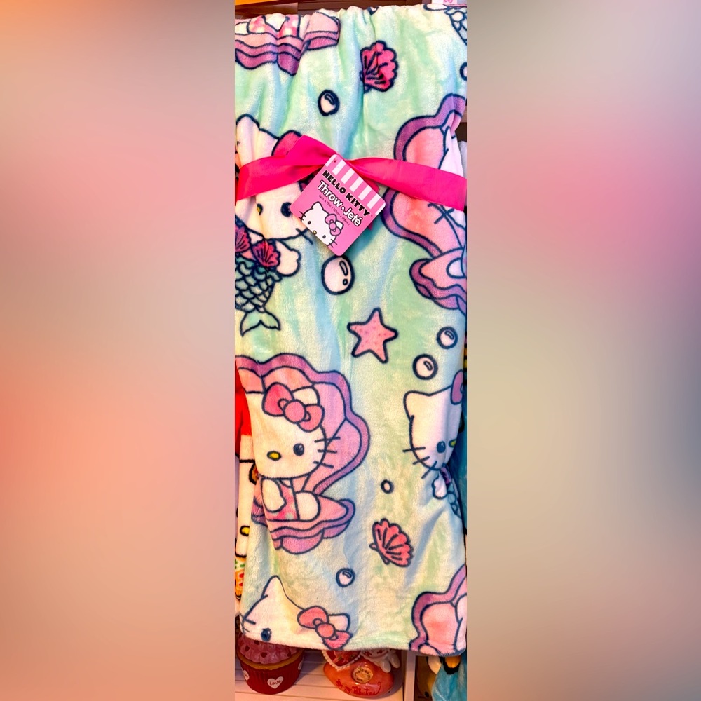 Hello Kitty Mermaid Blanket
